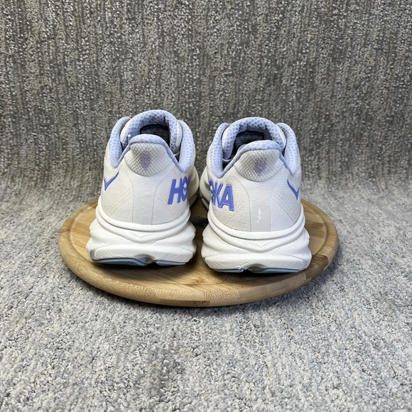 HOKA FPM Movement Clifton 9 Womens Size 9.5 B Cream Lilac Sneakers Shoes Limited - Picture 4 of 10